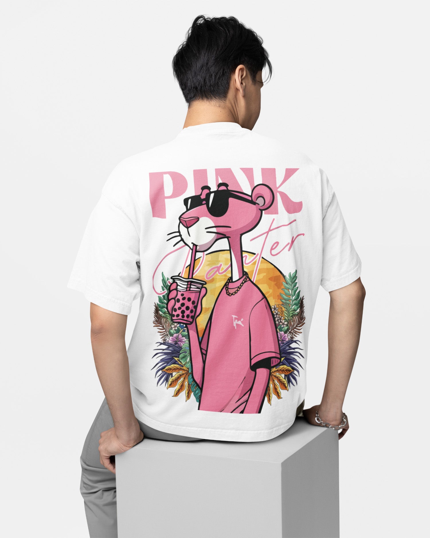 大*久様 1994 Pink Panther Vintage Tシャツ 大*久様 1994 Pink Panther Vintage Tシャツ 大*久様 1994 Pink